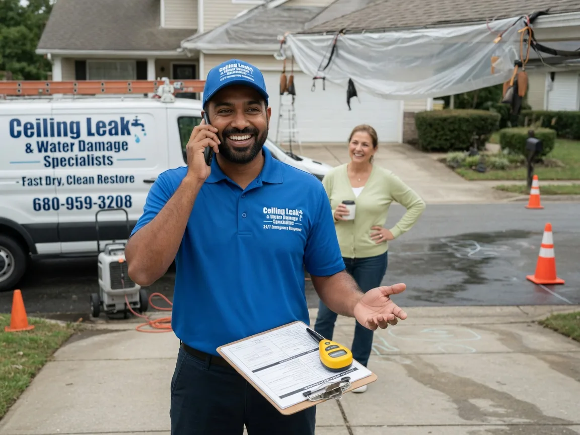 Ceiling Leak Cleanup Mikado, MI FAQs